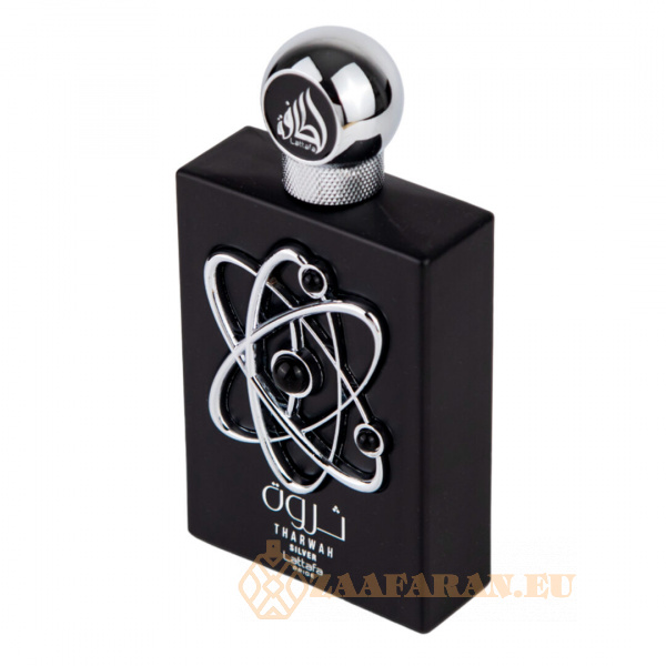 (plu01357) - Eau de Parfum Tharwah Silver, Lattafa, Unisex - 100ml - Image 3