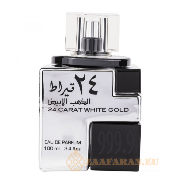 (plu00249) - Eau de Parfum 24 Carat White Gold, Lattafa, Men - 100ml