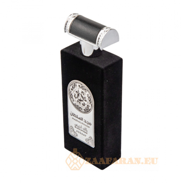(plu00784) - Eau de Parfum Majd Al Sultan Black Intense, Asdaaf, Men - 100ml - Image 3