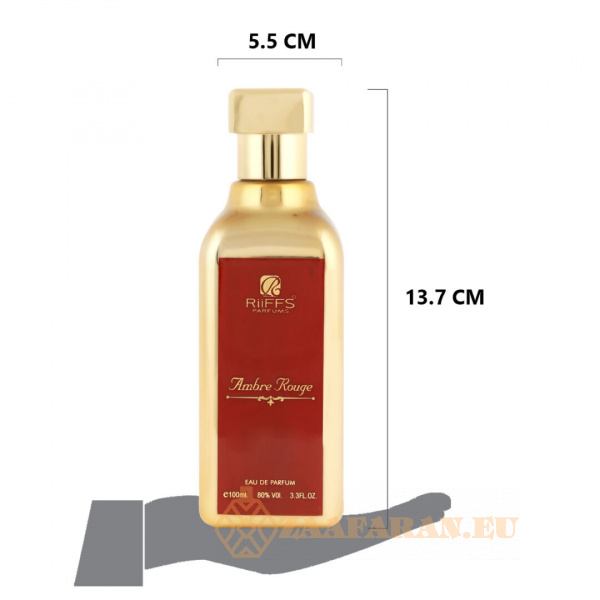 (plu00447) - Eau de Parfum Ambre Rouge, Riiffs, Unisex- 100ml - Image 7