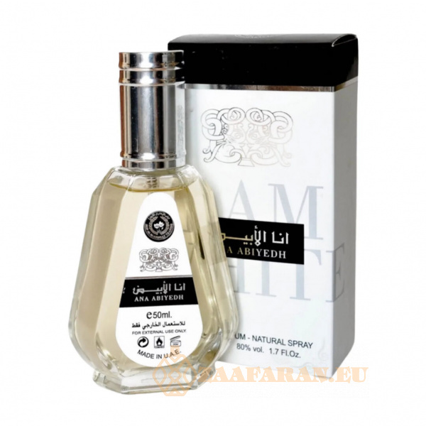 (plu00642) - Eau de Parfum Ana Abiyedh White, Ard Al Zaafaran, Women - 50ml - Image 4