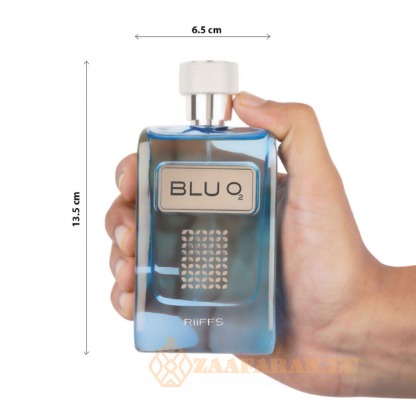 (plu00408) - Eau de Parfum Blu O2, Riiffs, Men - 100ml - Image 8