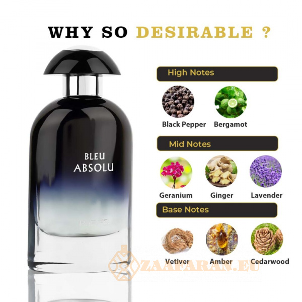 (plu00407) - Eau de Parfum Bleu Absolu, Riiffs, Men - 100ml - Image 5