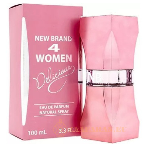 (plu05142) - Eau de Parfum 4 Woman Delicious, New Brand Prestige, Women - 100ml - Image 3