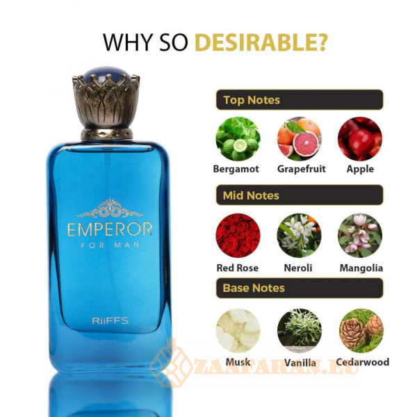(plu00415) - Eau de Parfum Emperor For Man, Riiffs, Men - 100ml - Image 5