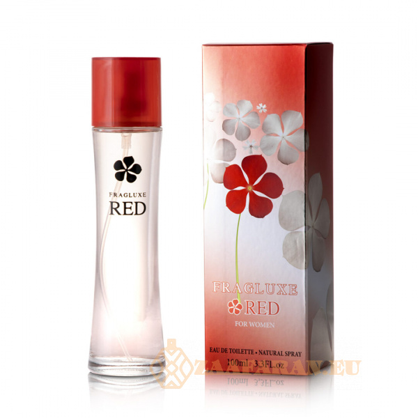 (plu02160) - Eau de Toilette Red, Fragluxe, Women - 100ml