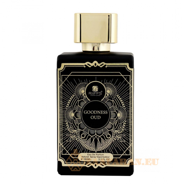 (plu00419) - Eau de Parfum Goodness Oud Black, Riiffs, Unisex - 100ml - Image 6