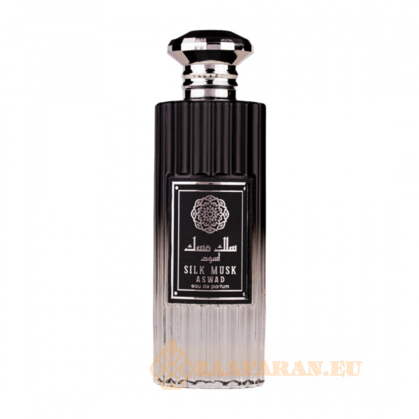 (plu00389) - Eau de Parfum Silk Musk Aswad, Wadi Al Khaleej, Men - 100ml
