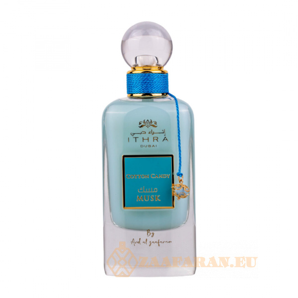 (plu00696) - Eau de Parfum Cotton Candy Ithra Musk, Ard Al Zaafaran, Unisex - 100ml