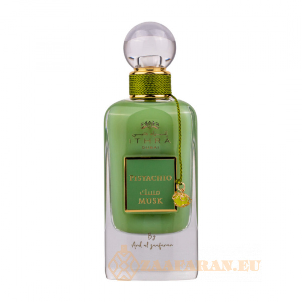 (plu00697) - Eau de Parfum Pistachio Ithra Musk, Ard Al Zaafaran, Unisex - 100ml