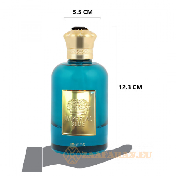 (plu00422) - Eau de Parfum Imperial Blue, Riiffs, Men - 100ml - Image 7
