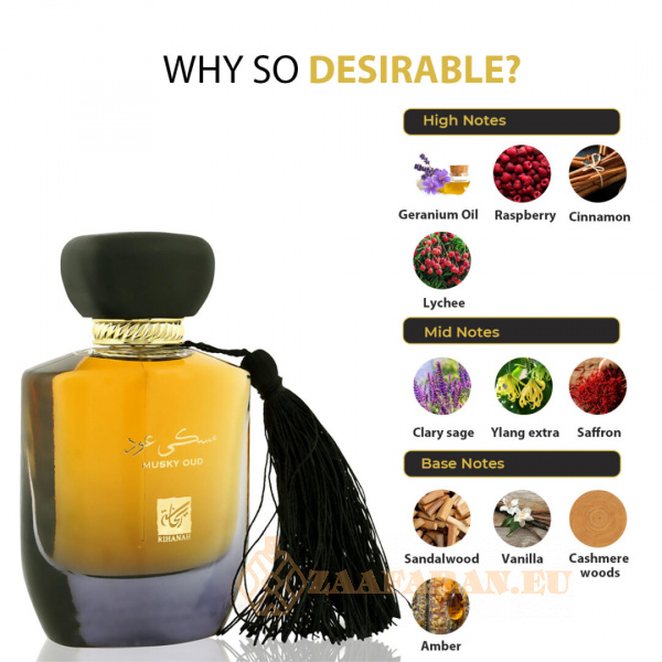 (plu00469) - Eau de Parfum Musky Oud, Nusuk, Women - 100ml - Image 5