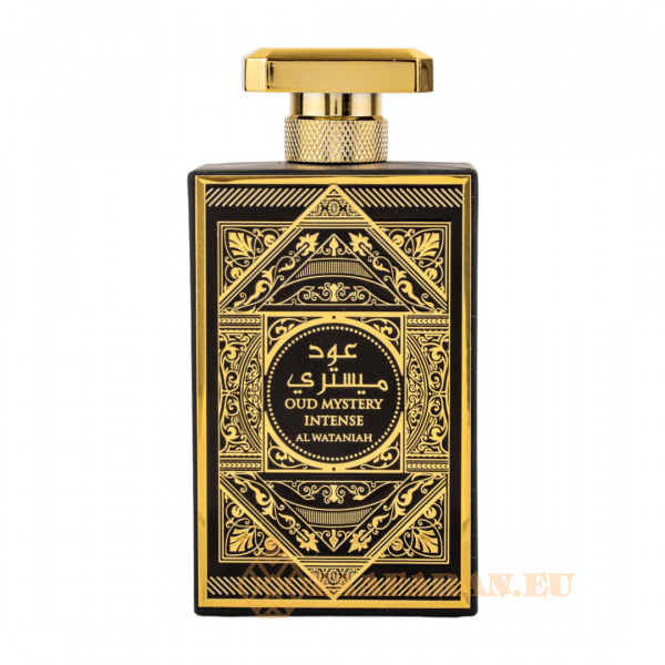 (plu00082) - Parfum Arăbesc Oud Mystery Intense, Al Wataniah, Bărbati, Apă De parfum - 100ml