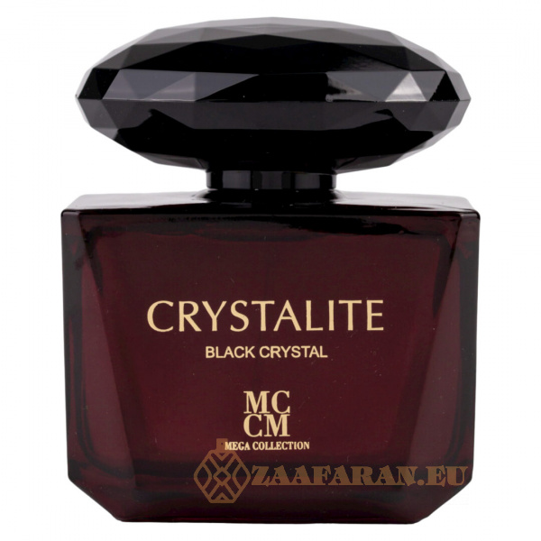 (plu00602) - Eau de Parfum Crystalite Black Crystal, Mega Collection, Women - 100ml