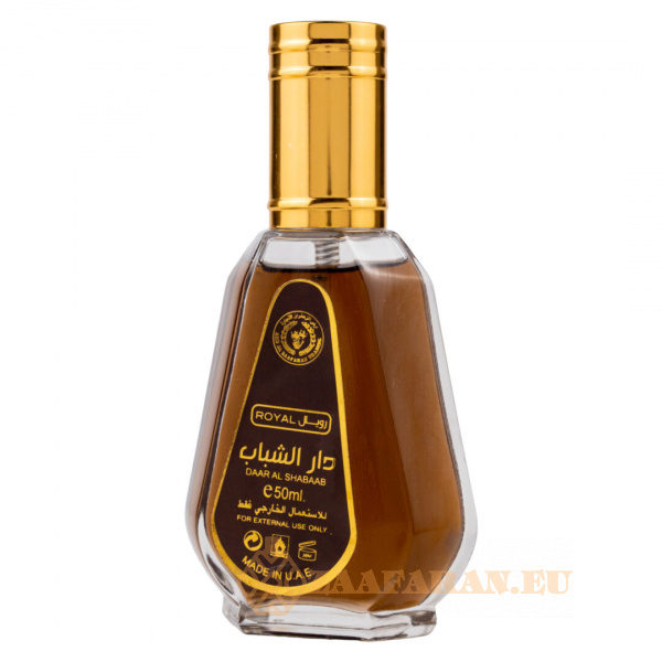 (plu00647) - Eau de Parfum Daar Al Shabaab Royal, Ard Al Zaafaran, Men - 50ml - Image 2