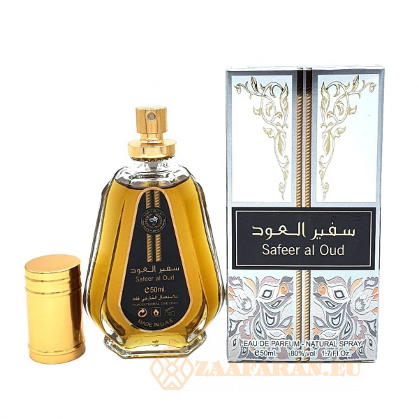 (plu00656) - Eau de Parfum Safeer Al Oud, Ard Al Zaafaran, Unisex - 50ml - Image 4