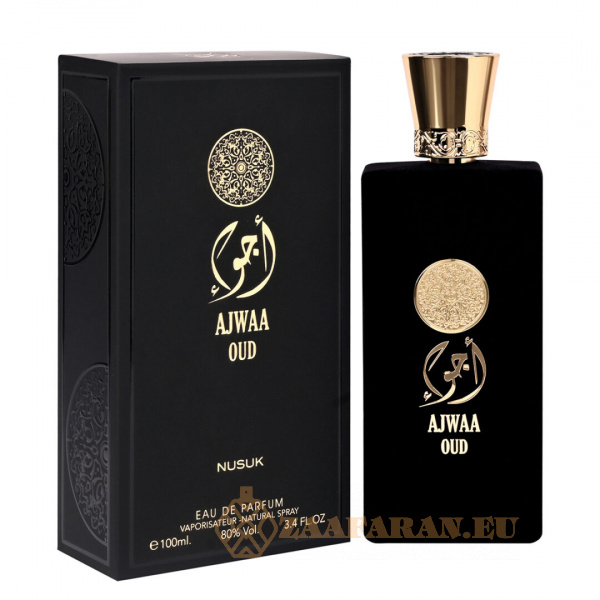 (plu00452) - Eau de Parfum Ajwaa Oud Black, Nusuk, Men - 100ml - Image 4