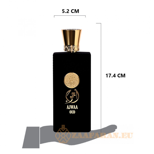 (plu00452) - Eau de Parfum Ajwaa Oud Black, Nusuk, Men - 100ml - Image 8