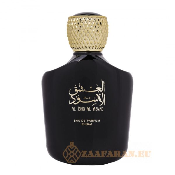 (plu01033) - Eau de Parfum Al Ishq Al Aswad, Wadi Al Khaleej, Unisex - 100ml