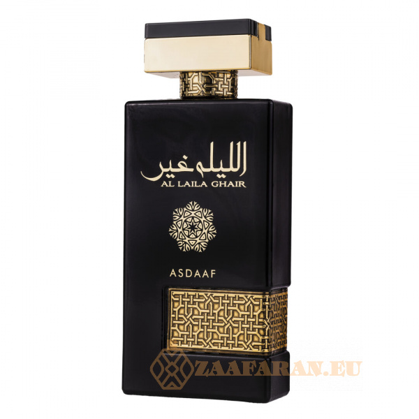 (plu05063) - Eau de Parfum Al Laila Gahir, Asdaaf, Men - 100ml - Image 2