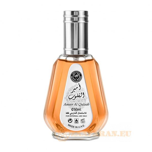 (plu00644) - Eau de Parfum Ameer Al Quloob, Ard Al Zaafaran, Unisex - 50ml
