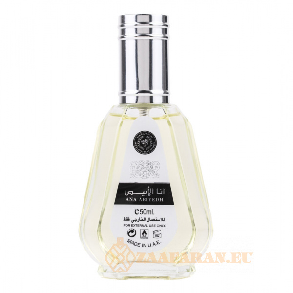 (plu00642) - Eau de Parfum Ana Abiyedh White, Ard Al Zaafaran, Women - 50ml