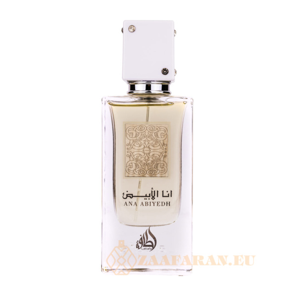 (plu00013) - Eau de Parfum Ana Abiyedh White, Lattafa, Women - 60ml