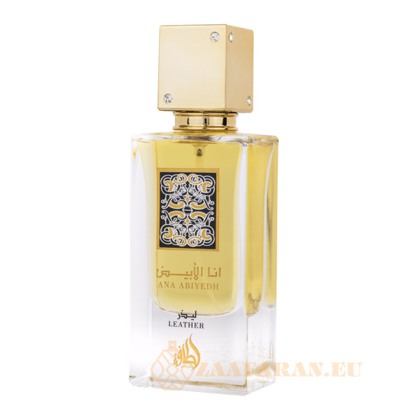(plu00201) - Eau de Parfum Ana Abiyedh Leather, Lattafa, Women - 60ml - Image 2