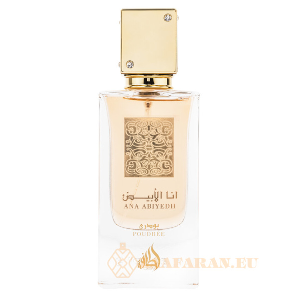 (plu00057) - Eau de Parfum Ana Abiyedh Poudree, Lattafa, Women - 60ml