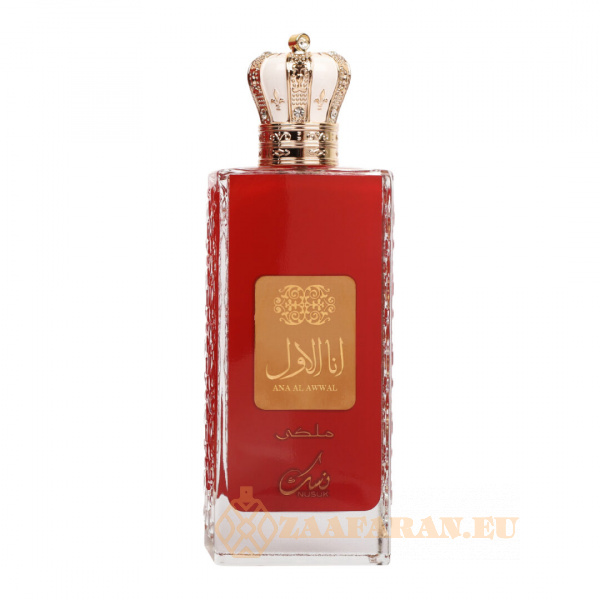 (plu00457) - Eau de Parfum Ana Al Awwal Red, Nusuk, Women - 100ml - Image 6