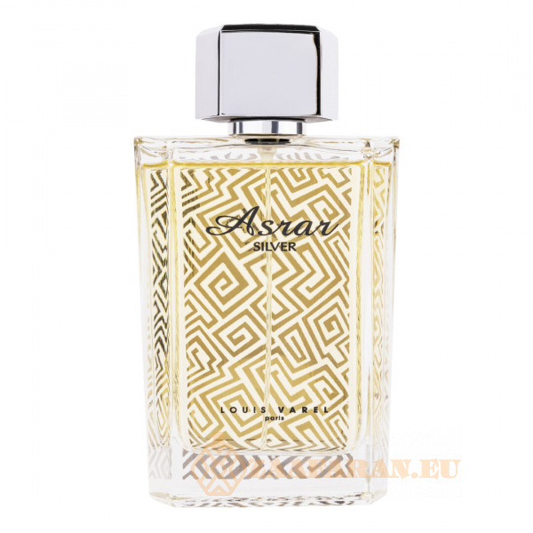 (plu05010) - Eau de Parfum Asrar Silver Men, Louis Varel, Men - 100ml