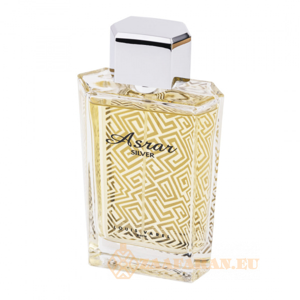 (plu05010) - Eau de Parfum Asrar Silver Men, Louis Varel, Men - 100ml - Image 3