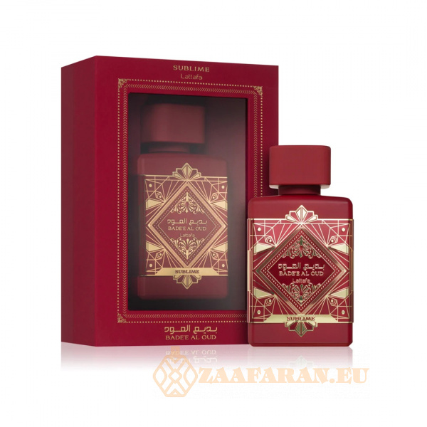 (plu00688) - Eau de Parfum Badee Al Oud Sublime, Lattafa, Women - 100ml - Image 2
