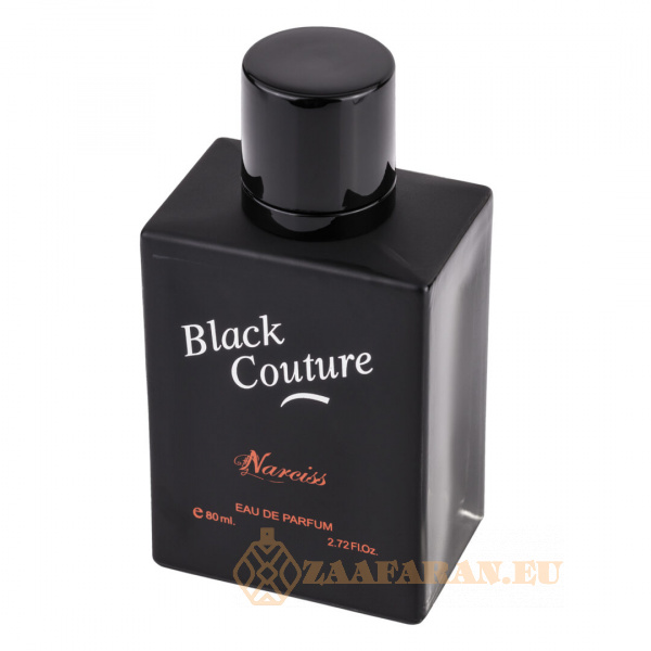 (plu01051) - Eau de Parfum Black Couture, Wadi Al Khaleej, Men - 80ml - Image 2