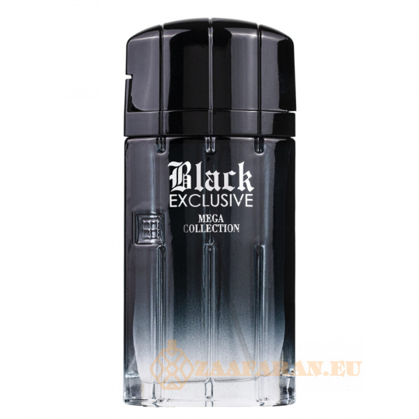 (plu00627) - Eau de Parfum Black Exclusive, Mega Collection, Men - 100ml
