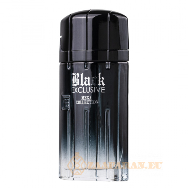 (plu00627) - Eau de Parfum Black Exclusive, Mega Collection, Men - 100ml - Image 2