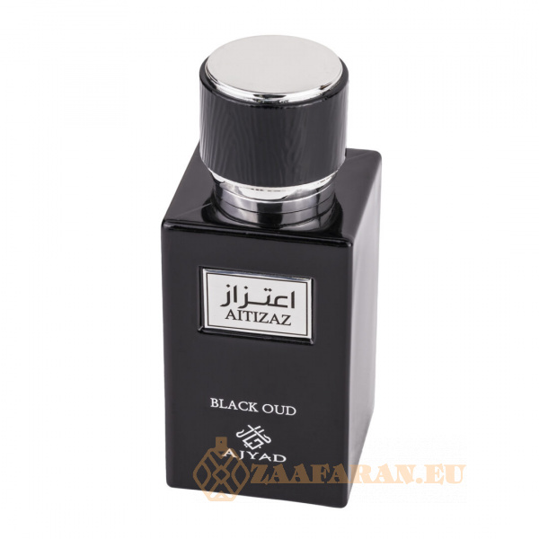 (plu01003) - Eau de Parfum Aitizaz Black Oud, Ajyad, Men - 100ml - Image 2