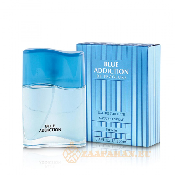 (plu02167) - Eau de Toilette Blue Addiction, Fragluxe, Men - 100ml