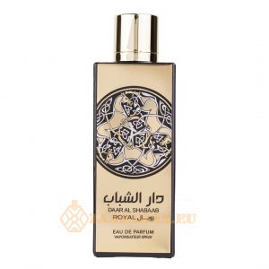 (plu00385) - Eau de Parfum Ard Al Zaafaran, Daar Al Shabaab Royal, Men - 80ml