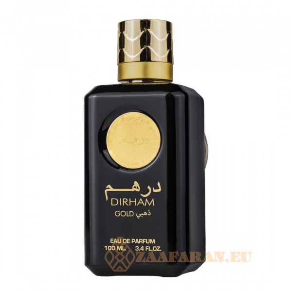 (plu00047) - Eau de Parfum Dirham Gold, Ard Al Zaafaran, Men - 100ml - Image 2