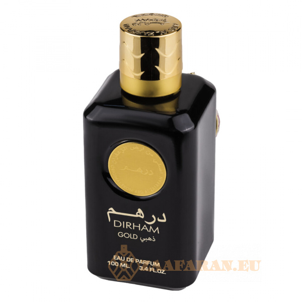 (plu00047) - Eau de Parfum Dirham Gold, Ard Al Zaafaran, Men - 100ml - Image 3