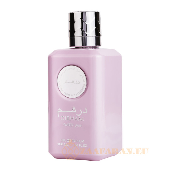 (plu00018) - Eau de Parfum Dirham Wardi, Ard Al Zaafaran, Women - 100ml - Image 2
