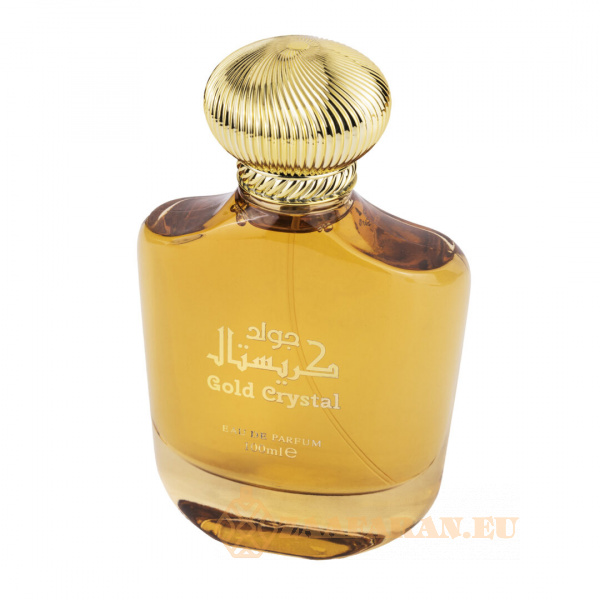 (plu01030) - Eau de Parfum Gold Crystal, Wadi Al Khaleej, Unisex - 100ml - Image 2