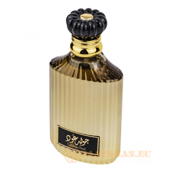 (plu00130) - Eau de Parfum Golden Oud, Lattafa, Unisex - 100ml - Image 3
