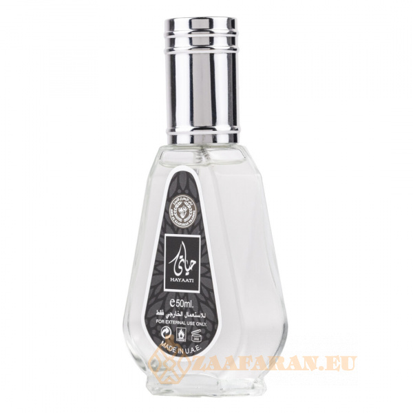 (plu00633) - Eau de Parfum Hayaati, Ard Al Zaafaran, Men - 50ml - Image 2