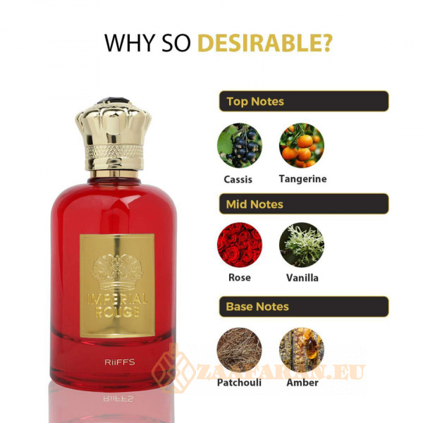 (plu00423) - Eau de Parfum Imperial Rouge, Riiffs, Women - 100ml - Image 4