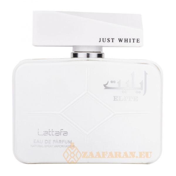 (plu05094) - Eau de Parfum Elite Just White, Lattafa, Men - 100ml