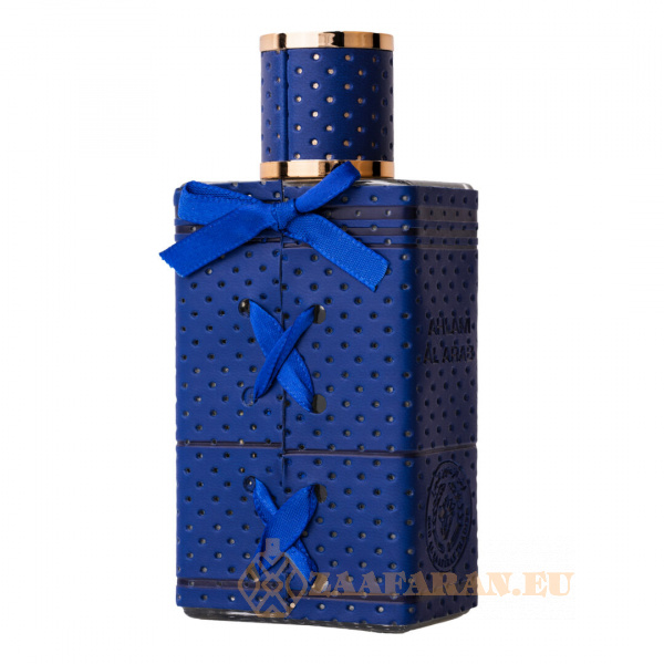 (plu05081) - Eau de Parfum Ahlam al Arab Blue Water, Ard Al Zaafaran, Men - 80ml - Image 3