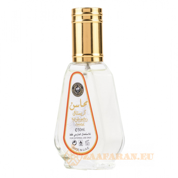 (plu00673) - Eau de Parfum Mahasin Crystal, Ard Al Zaafaran, Women - 50ml - Image 2