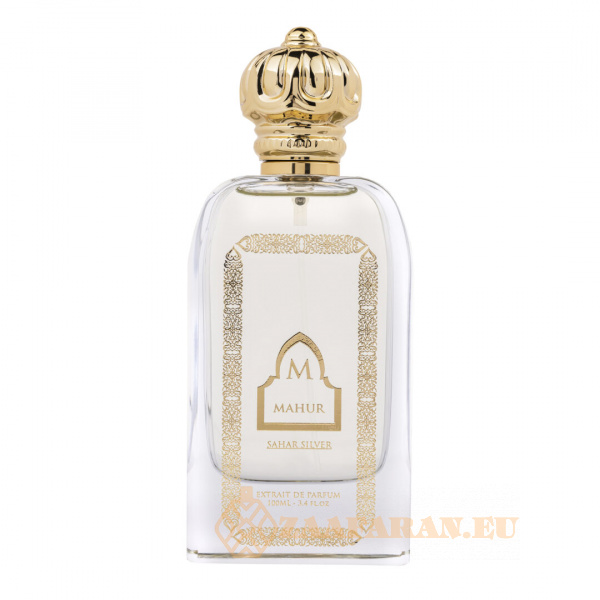 (plu05132) - Extrait de Parfum Sahar Silver, Mahur, Men - 100ml